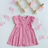 Vestido com manga bufante