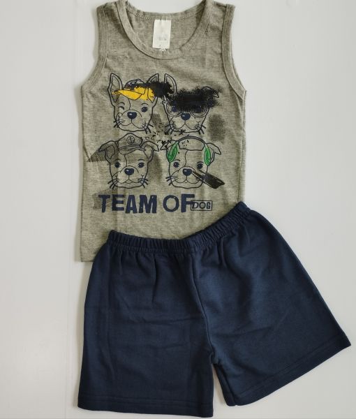 Conjunto Regata Team Of Dog
