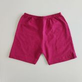 Short Infantil Feminino Cotton Liso