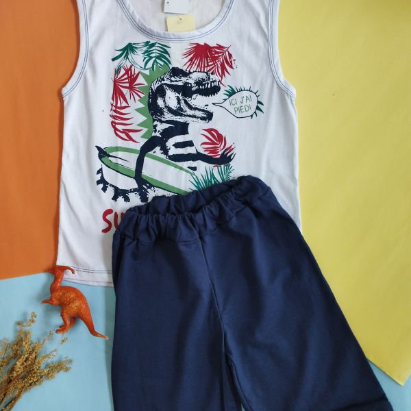 Conjunto Regata Dinossauros