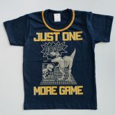 Camiseta Com Estampa de Dinossauro em relevo emborrachada