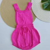 Jardineira Fio Pink