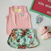 Conjunto Regata e Short Saia Love