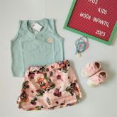 Conjunto Regata e Short Saia Love