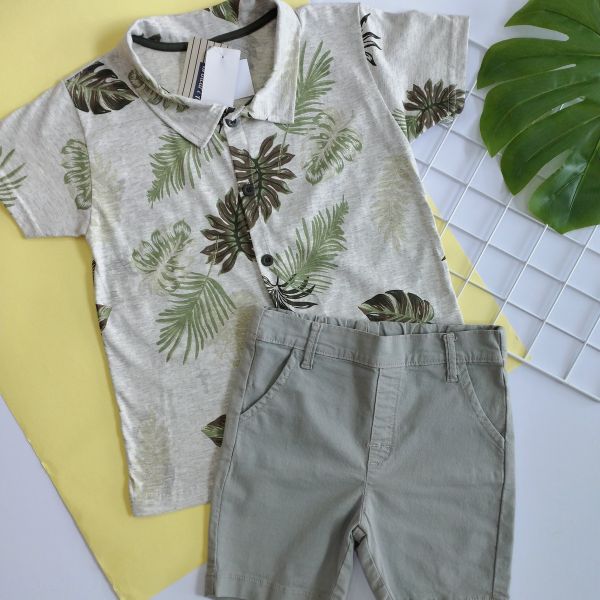 Conjunto Camisa Gola Polo